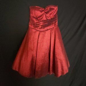 Burgundy Cocktail Dress